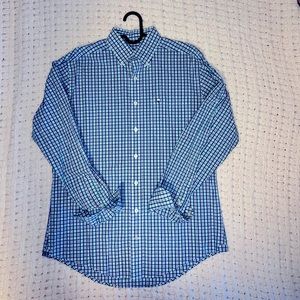 Brand: Southern Shirt Company / Size: M / Blue & Green Button Up Shirt